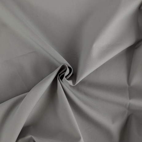 Cotton 100% plain, grey, cotton, poplin