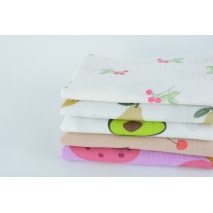 Fabric bundles No. 3401 AB 20cm, double gauze