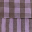 Double-sided 3cm check, 100% cotton, pink-beige