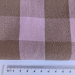 Double-sided 3cm check, 100% cotton, pink-beige