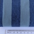 Double-sided 2cm stripes, 100% cotton, mint-blue