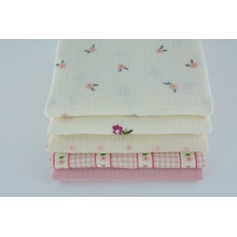 Fabric bundles No. 3406 AB 40cm, Double Gauze