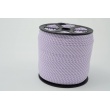 Cotton bias binding2mm violet stripes