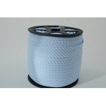 Cotton bias binding 2mm blue stripes