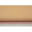 Cotton 100% peach stripes 2x1mm