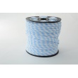 Cotton edging ribbon 5mm blue stripes