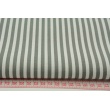 Cotton 100% stripes 5mm gray No 2
