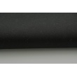 Drill, 100% cotton fabric in a plain black colour