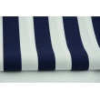 Cotton 100% white bows on a navy background