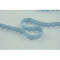 Cotton lace 15mm blue