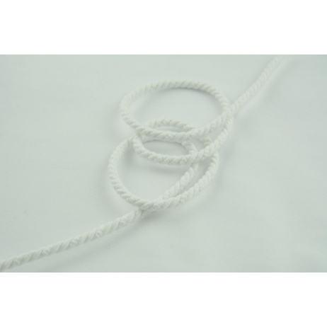 White 6mm Cotton Cord White 6mm Cotton Cord