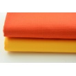 Bawełna 100%, drelich żółto-pomarańczowy jednobarwny