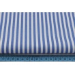 Cotton 100% dark blue stripes 5mm