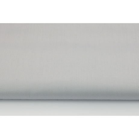 Cotton 100% plain gray sateen