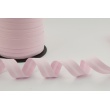 Cotton bias binding pink dotted 18mm
