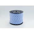 Cotton bias binding blue check 5mm pattern