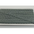 Cotton lace 16mm in a cold gray color