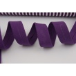 Cotton bias binding plummy