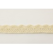 Cotton lace 15mm cream