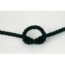 Black 10mm Cotton Cord