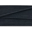 Dark gray 6mm Cotton Cord
