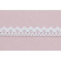 Cotton lace 22mm, white
